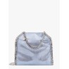 Falabella mini tote shoulder bag in shaggy deer eco shiny fabric