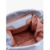 Falabella mini tote shoulder bag in shaggy deer eco shiny fabric