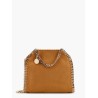 Falabella mini tote shoulder bag in shaggy deer eco shiny fabric