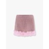 Christopher kane residency skirt with all-over rhinestones