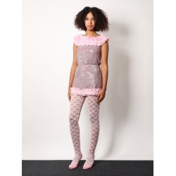 Christopher kane residency skirt with all-over rhinestones