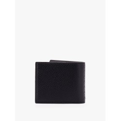Valentino garavani leather wallet with iconic studs