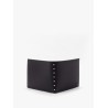 Valentino garavani leather wallet with iconic studs