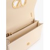 Vain leather shoulder bag with vlogo signature detail