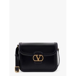 Valentino garavani 9to5 leather shoulder bag with vlogo signature closure