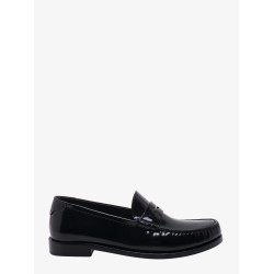 Monogram leather loafer
