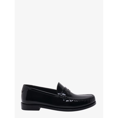 Monogram leather loafer