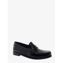 Monogram leather loafer