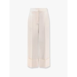 Virgin wool and silk trouser