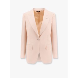 Wool blazer with silk lining