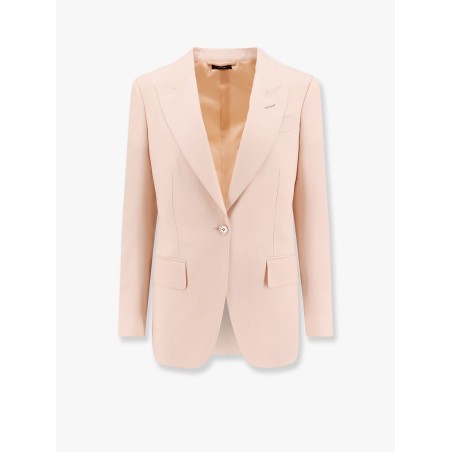 Wool blazer with silk lining