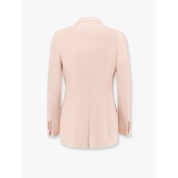 Wool blazer with silk lining