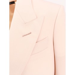 Wool blazer with silk lining