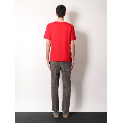 Cotton t-shirt with chez valentino print
