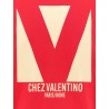 Cotton t-shirt with chez valentino print