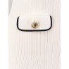 Ribbed viscose mini dress