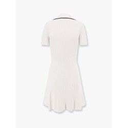 Ribbed viscose mini dress