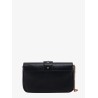 Love one pocket leather shoulder bag with love birds buckle