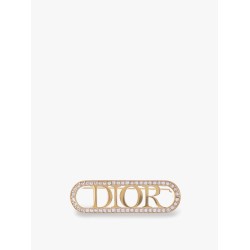 Dio(r) evolution brass brooch