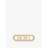 Dio(r) evolution brass brooch