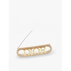 Dio(r) evolution brass brooch