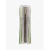 Multicolor viscose blend trouser
