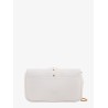 Love one pocket leather shoulder bag with love birds buckle