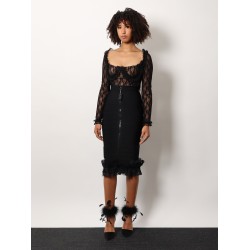 Christopher kane residency viscose skirt
