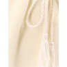 Tiberio virgin wool cardigan with rope at waist