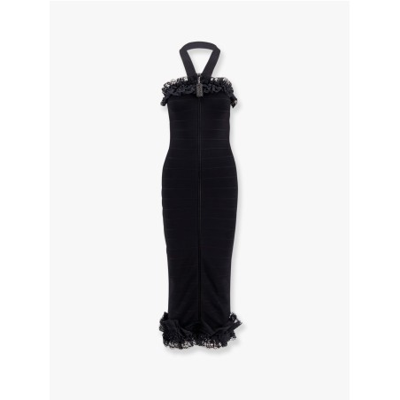 Christopher kane residency viscose dress with laces detail