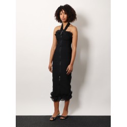 Christopher kane residency viscose dress with laces detail