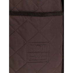 Recycled nylon jacket with velvet profiles