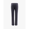 Kinetic fabric trouser with internal drawstring