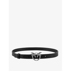 Love berry leather belt with love birds buckle