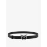 Love berry leather belt with love birds buckle