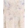 Long dress with multicolor motif