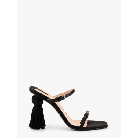 Juju sandals with tassel detail