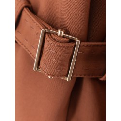 Cosimo oversize wool blend coat with water repellent effect