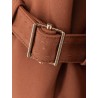 Cosimo oversize wool blend coat with water repellent effect