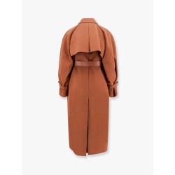 Cosimo oversize wool blend coat with water repellent effect