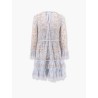Mini dress with sequins embroidery
