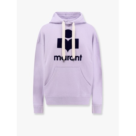 Mansel cotton sweatshirrt with flocked logo