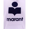 Mansel cotton sweatshirrt with flocked logo