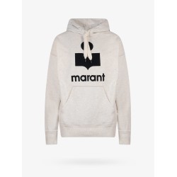 Mansel cotton sweatshirrt with flocked logo