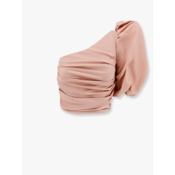 Draped jersey top