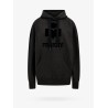 Mansel cotton sweatshirrt with flocked logo