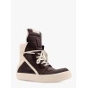 Geobasket leather sneakers with maxi tongue