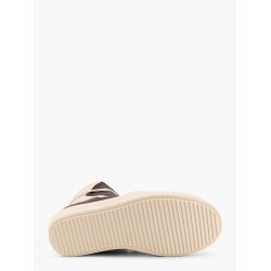 Geobasket leather sneakers with maxi tongue