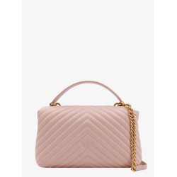 Love lady matelassé leather handbag with love birds buckle