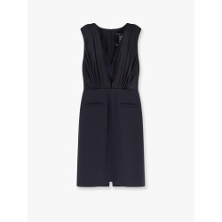 Vittor midi dress with silk insert